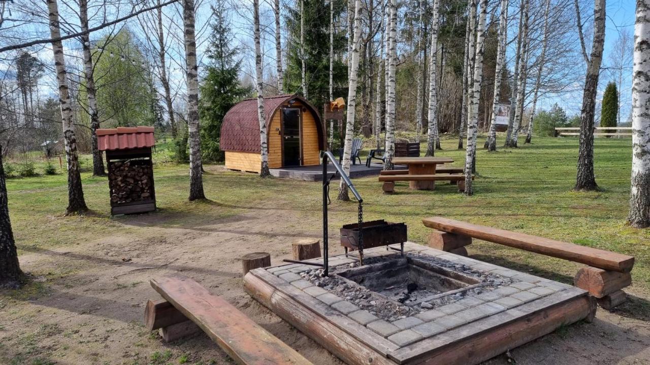 Camping Oskalns Cesis Exterior photo