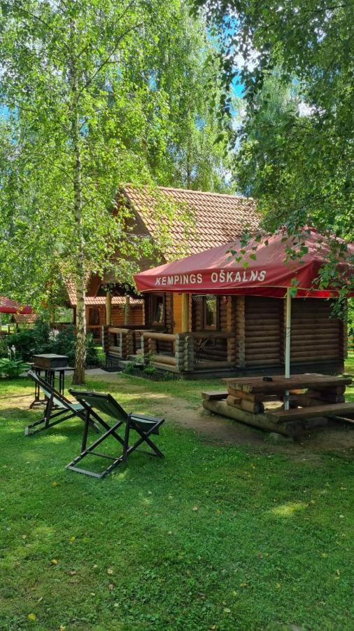 Camping Oskalns Cesis Exterior photo