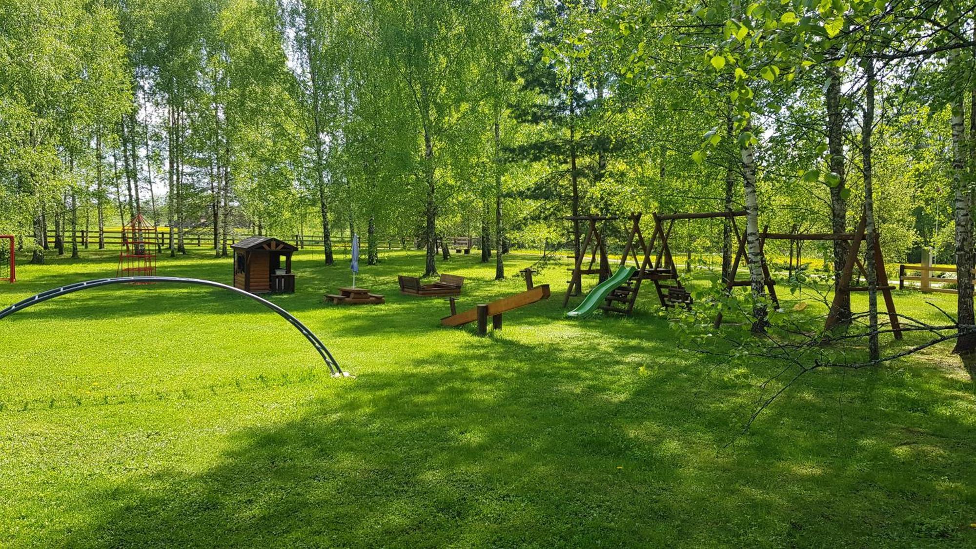 Camping Oskalns Cesis Exterior photo